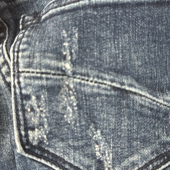 Driftwood Jackie Floral Embroidered Skinny Jeans Size 24 - Picture 6 of 6